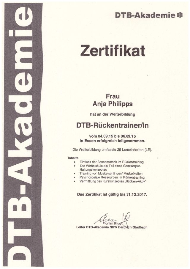 zertifikatruecken