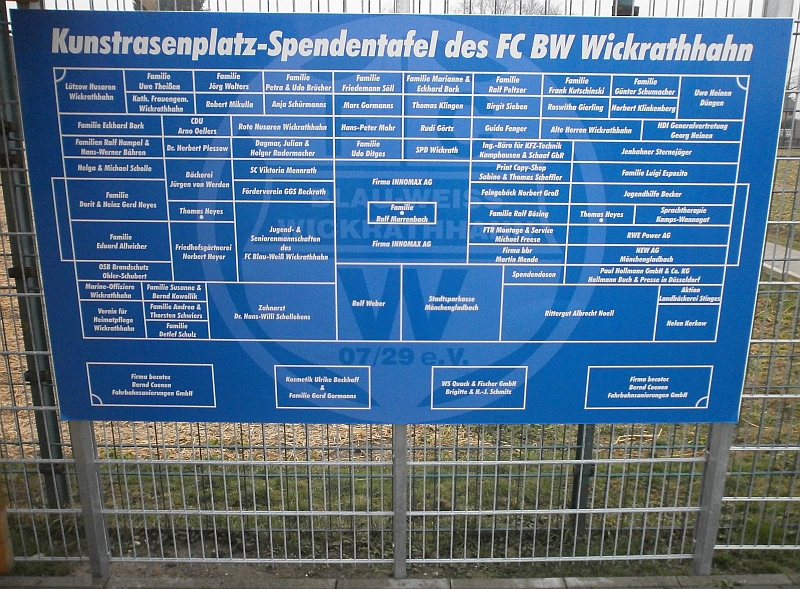 spendentafel